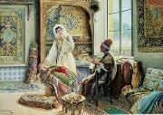 unknow artist Arab or Arabic people and life. Orientalism oil paintings 189 oil on canvas